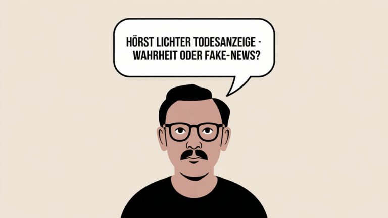 Horst Lichter Todesanzeige – Wahrheit oder Fake-News